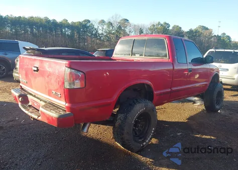 1998 GMC Sonoma Sls z USA, uszkodzony, nr VIN 1GTCT19W4W8532623